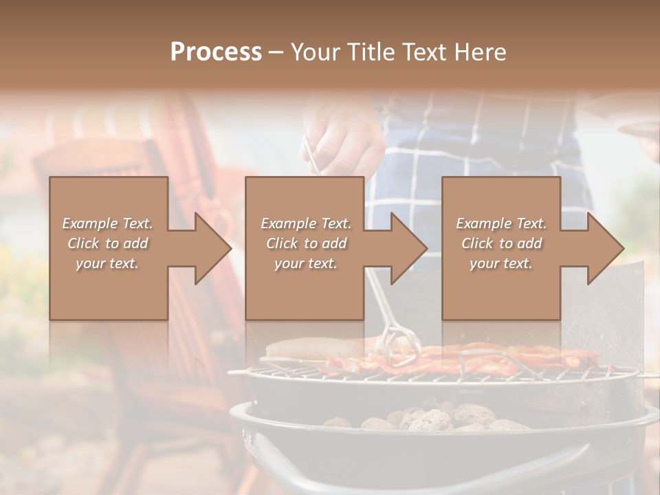 Life Woman Ocean PowerPoint Template