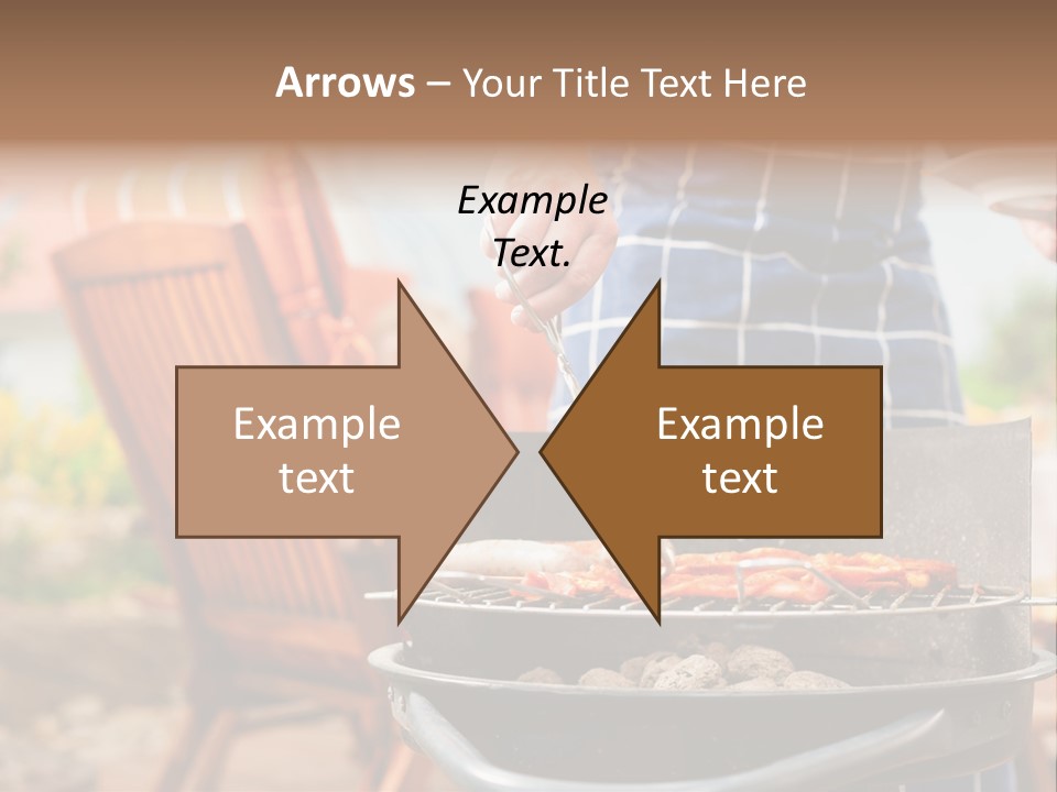 Life Woman Ocean PowerPoint Template