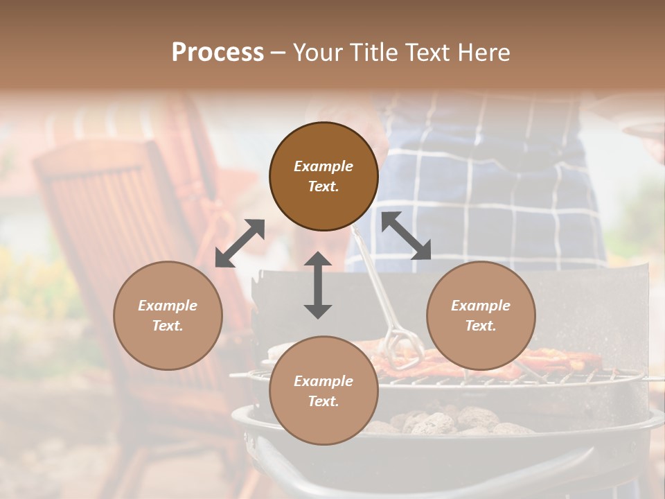 Life Woman Ocean PowerPoint Template