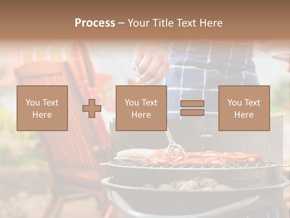 Life Woman Ocean PowerPoint Template