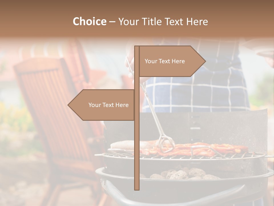 Life Woman Ocean PowerPoint Template