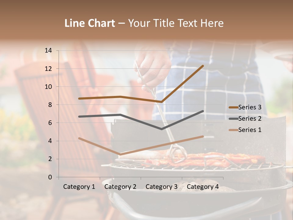 Life Woman Ocean PowerPoint Template