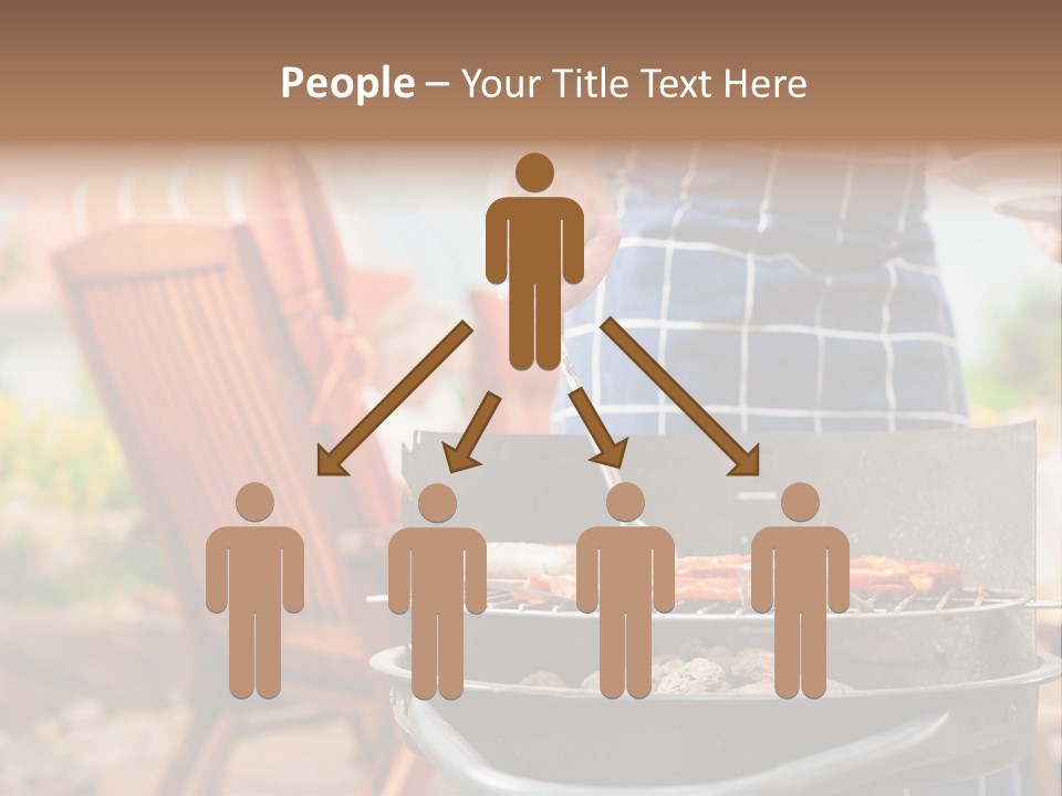 Life Woman Ocean PowerPoint Template