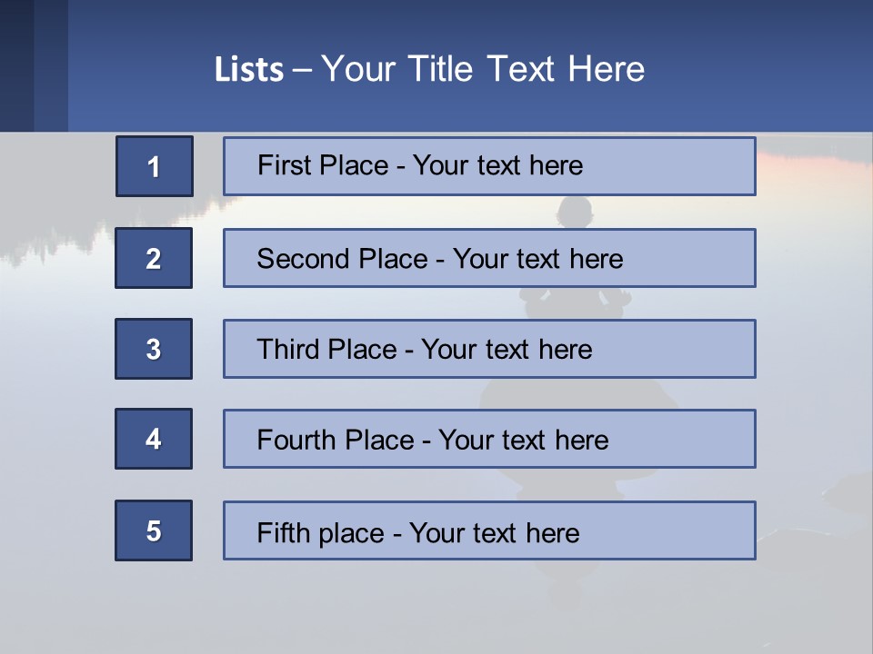 Parent Senior Beach PowerPoint Template
