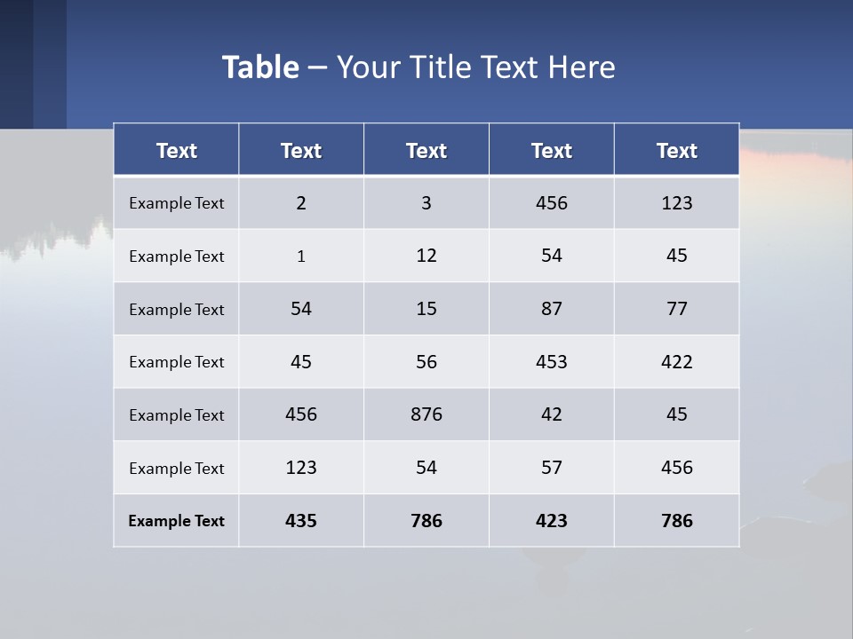 Parent Senior Beach PowerPoint Template