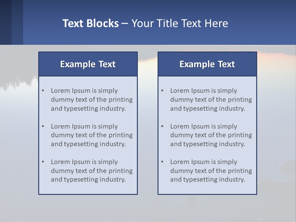 Parent Senior Beach PowerPoint Template