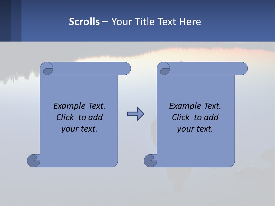 Parent Senior Beach PowerPoint Template