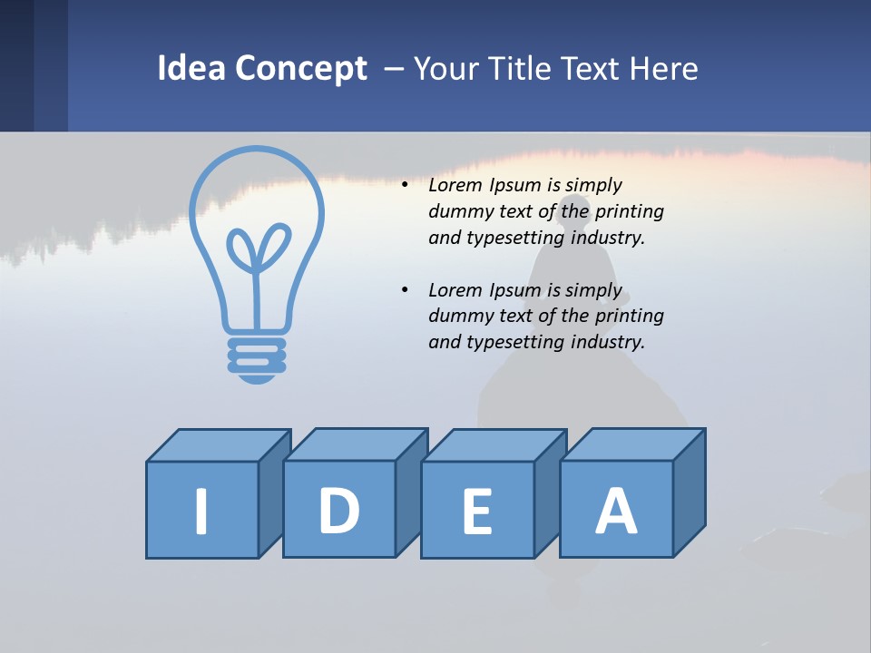 Parent Senior Beach PowerPoint Template