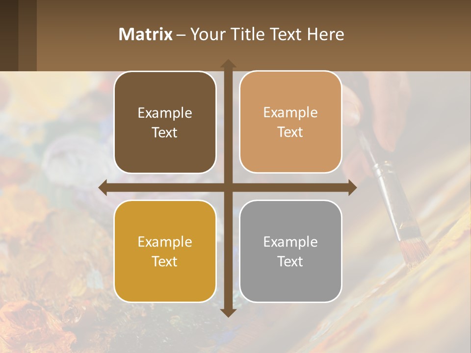 Daughter Mother Sunset PowerPoint Template