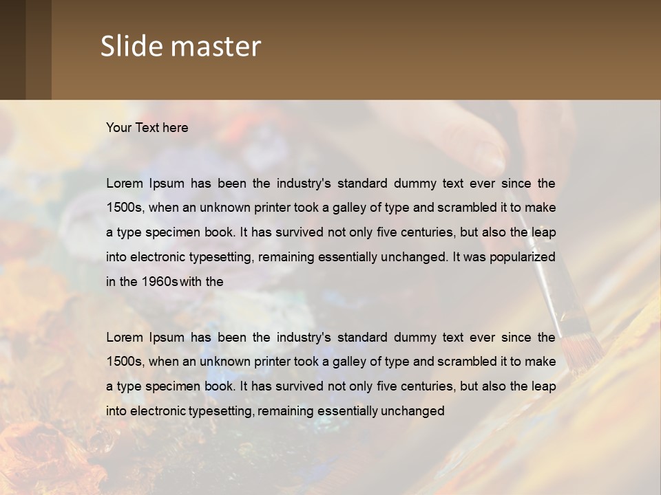 Daughter Mother Sunset PowerPoint Template