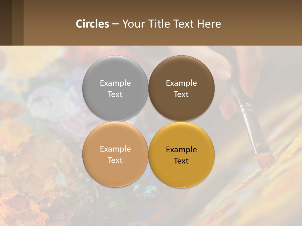 Daughter Mother Sunset PowerPoint Template