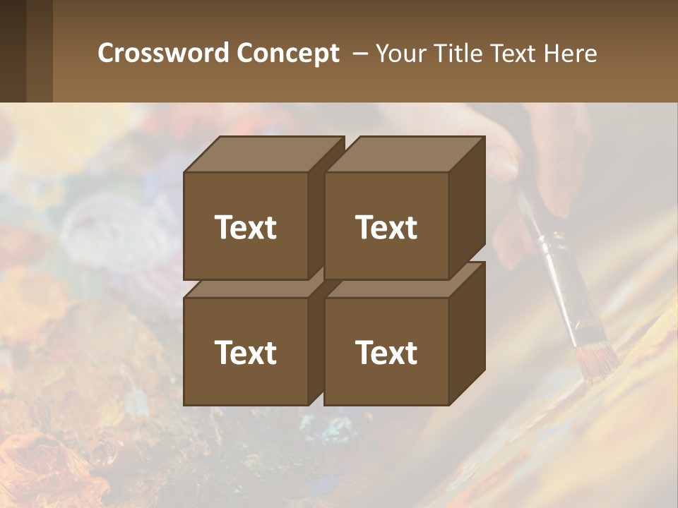 Daughter Mother Sunset PowerPoint Template