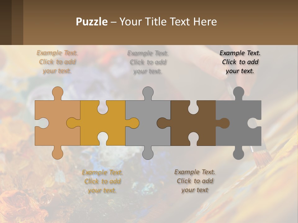 Daughter Mother Sunset PowerPoint Template