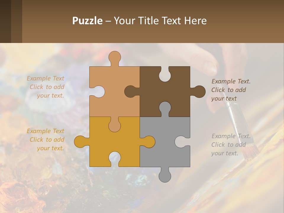 Daughter Mother Sunset PowerPoint Template