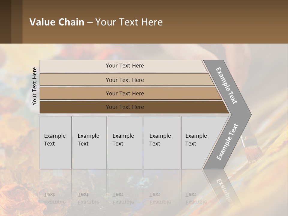 Daughter Mother Sunset PowerPoint Template