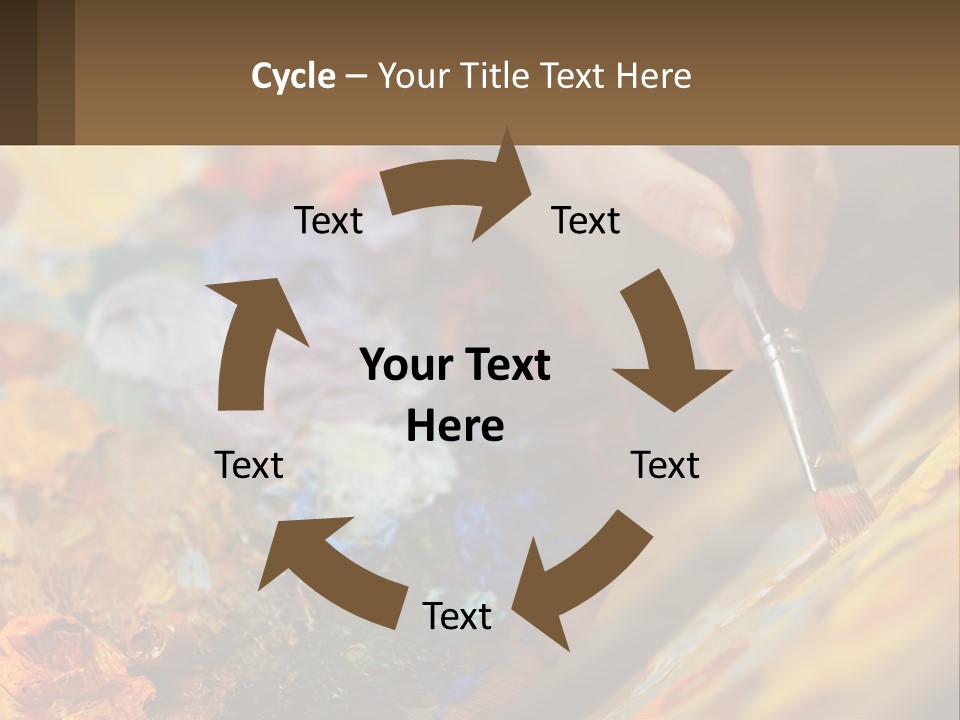 Daughter Mother Sunset PowerPoint Template