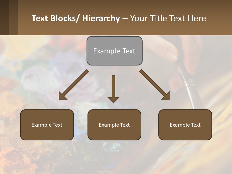 Daughter Mother Sunset PowerPoint Template