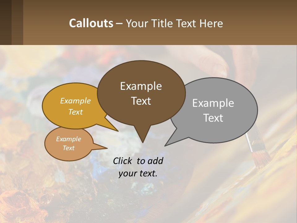 Daughter Mother Sunset PowerPoint Template