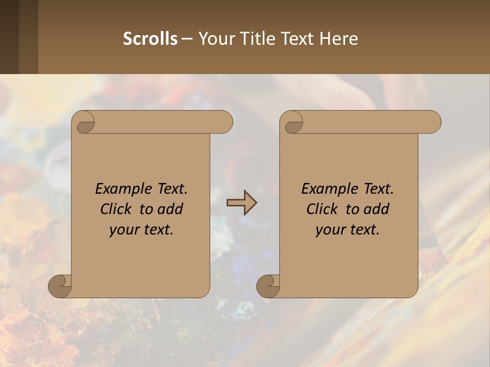 Daughter Mother Sunset PowerPoint Template