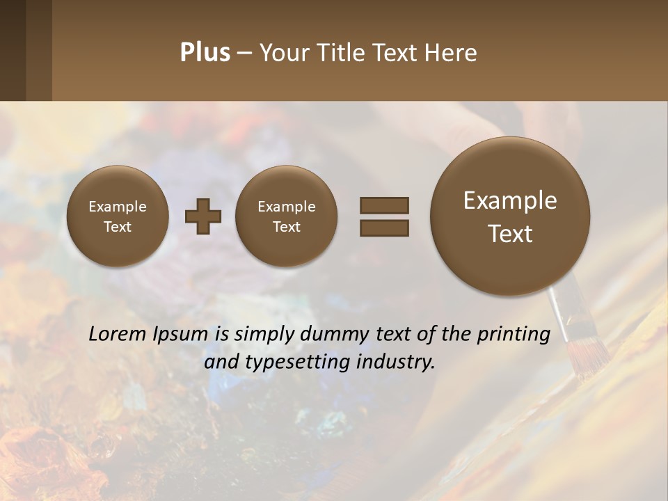 Daughter Mother Sunset PowerPoint Template