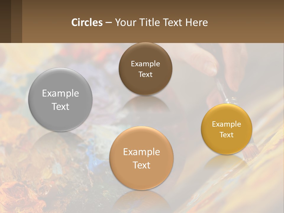 Daughter Mother Sunset PowerPoint Template