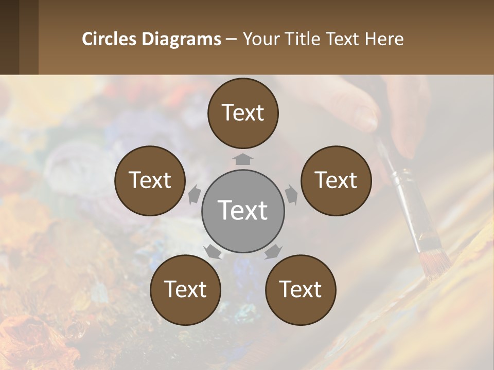 Daughter Mother Sunset PowerPoint Template