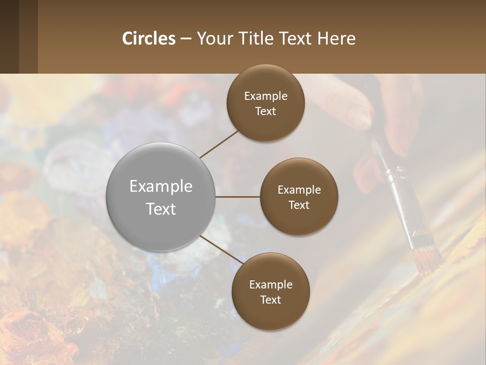 Daughter Mother Sunset PowerPoint Template