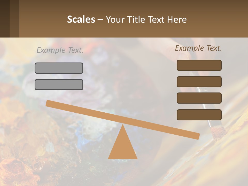Daughter Mother Sunset PowerPoint Template
