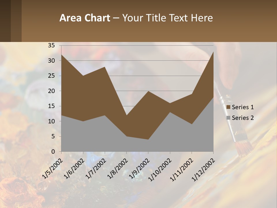 Daughter Mother Sunset PowerPoint Template