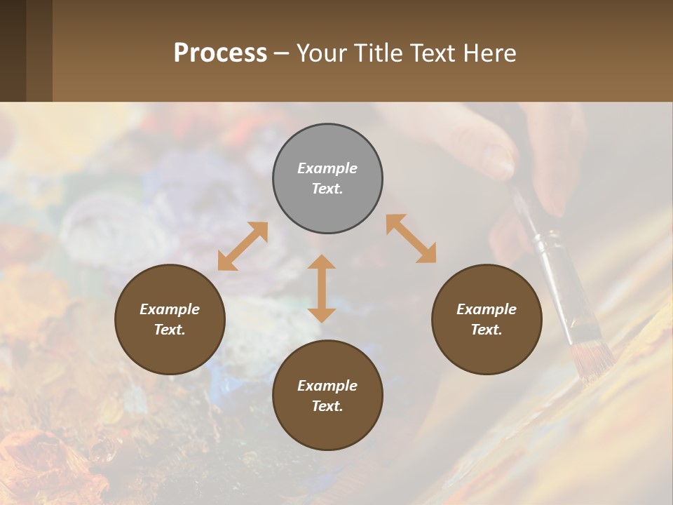 Daughter Mother Sunset PowerPoint Template