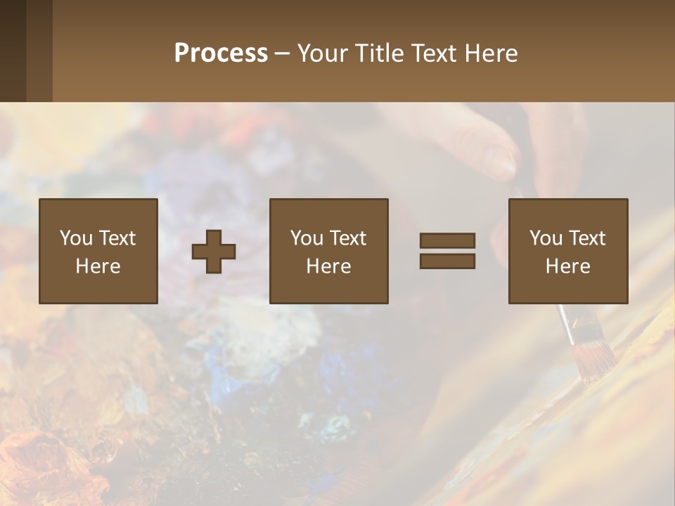 Daughter Mother Sunset PowerPoint Template