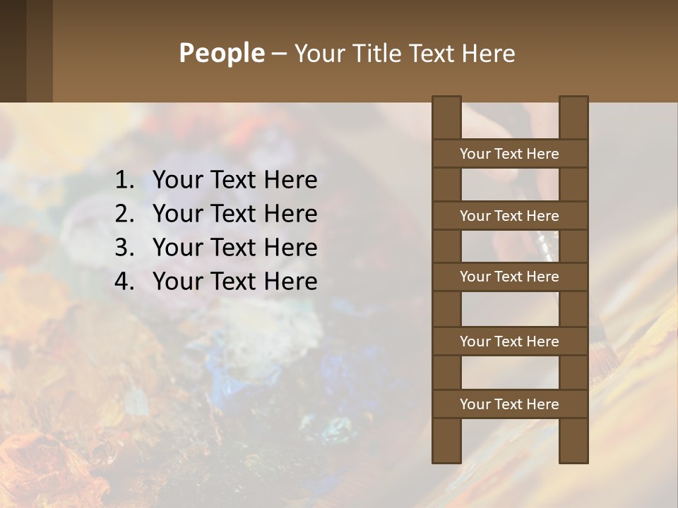 Daughter Mother Sunset PowerPoint Template