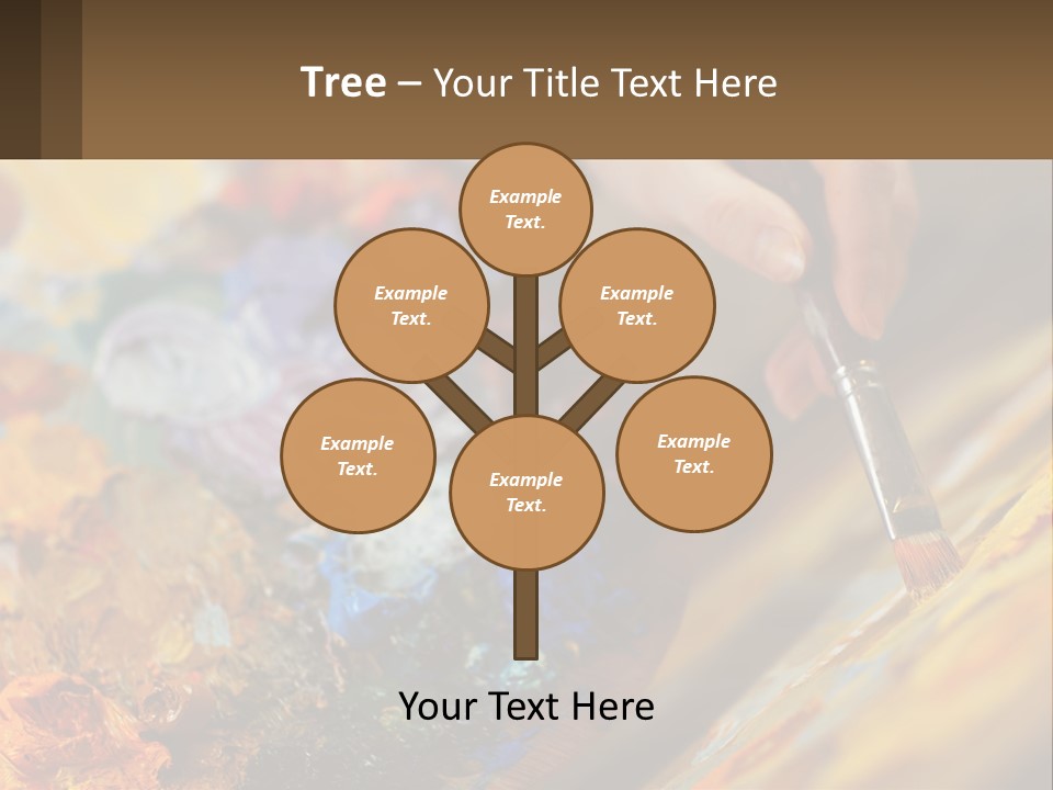 Daughter Mother Sunset PowerPoint Template