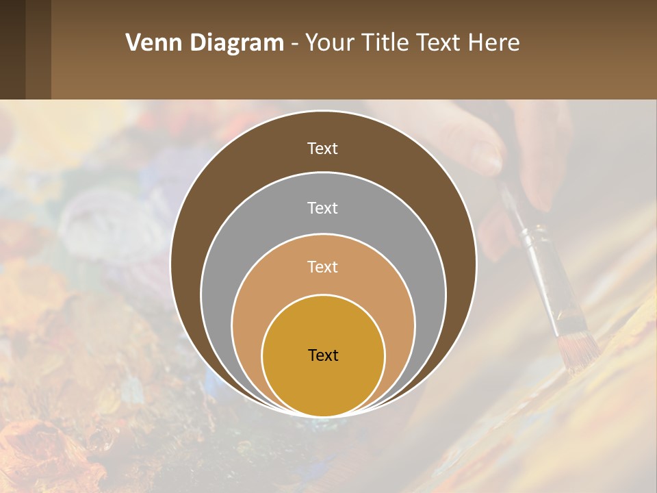 Daughter Mother Sunset PowerPoint Template