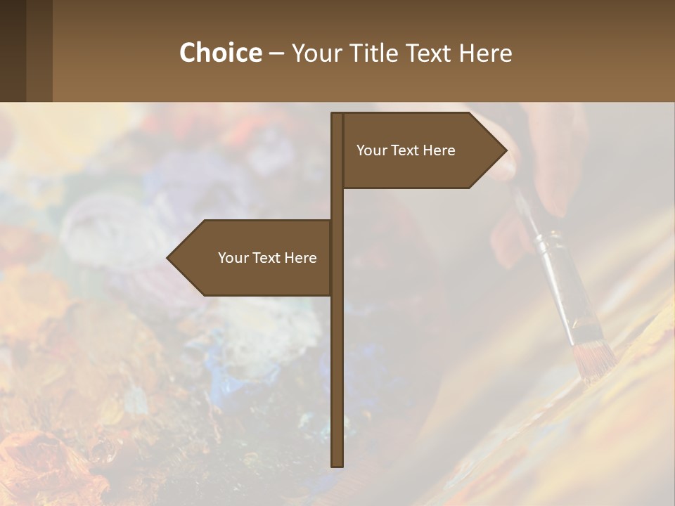 Daughter Mother Sunset PowerPoint Template
