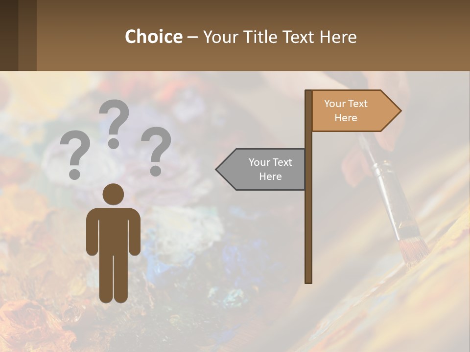 Daughter Mother Sunset PowerPoint Template