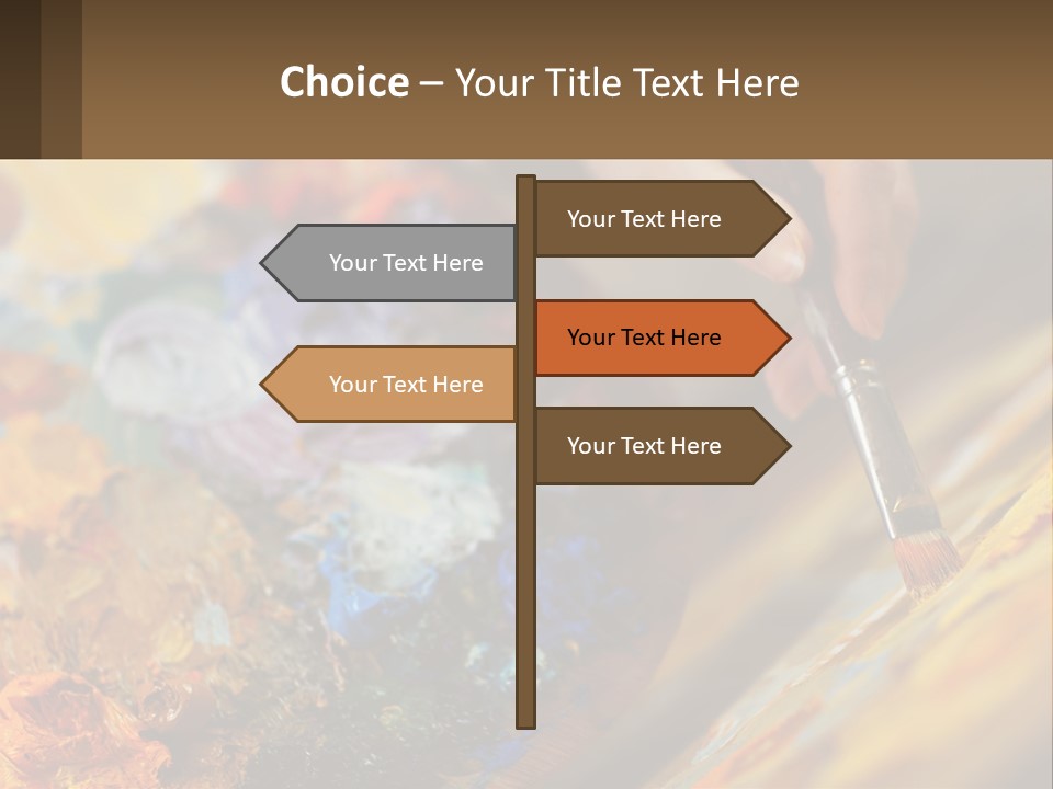 Daughter Mother Sunset PowerPoint Template