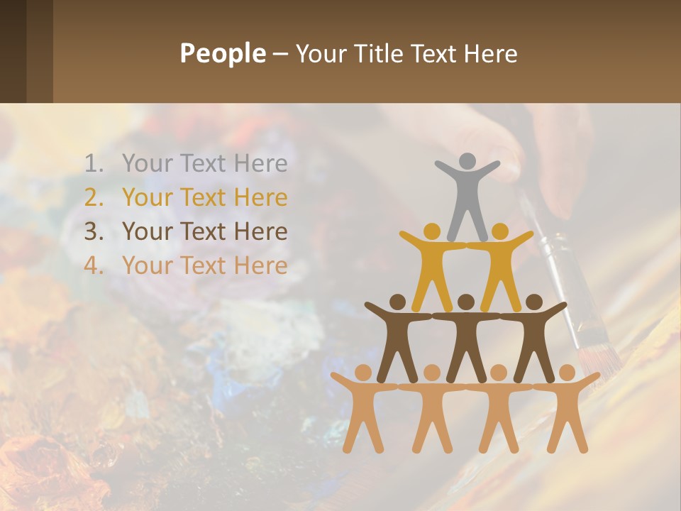 Daughter Mother Sunset PowerPoint Template