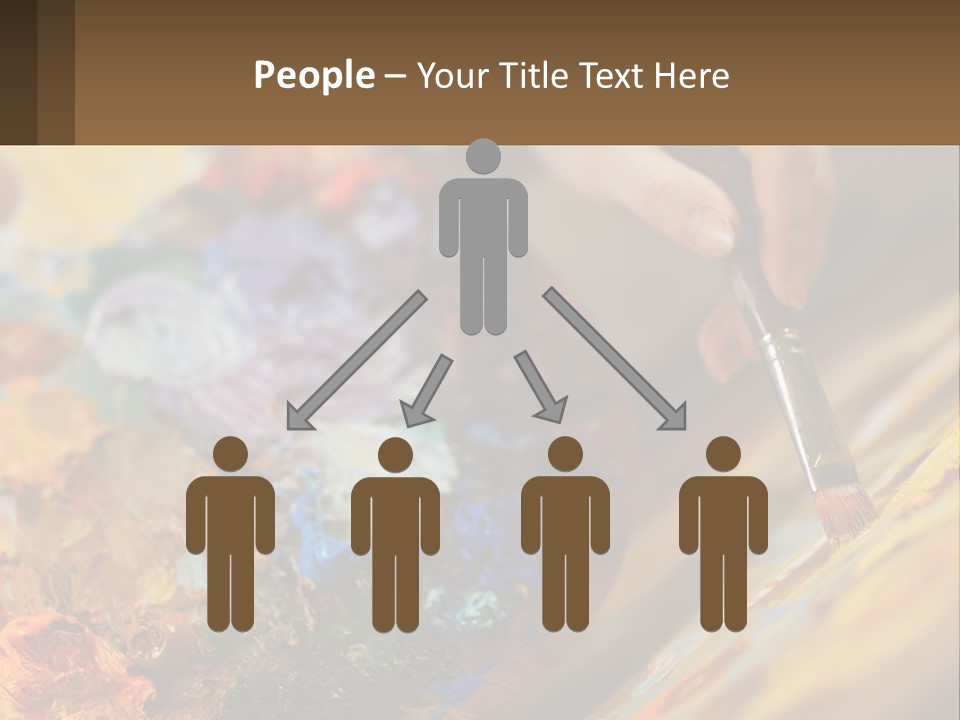 Daughter Mother Sunset PowerPoint Template