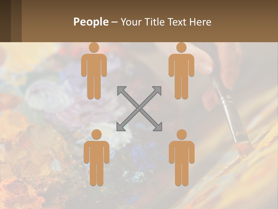 Daughter Mother Sunset PowerPoint Template