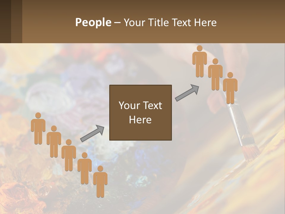 Daughter Mother Sunset PowerPoint Template