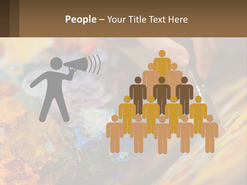 Daughter Mother Sunset PowerPoint Template