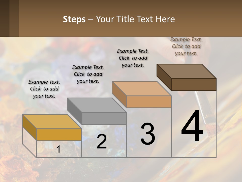 Daughter Mother Sunset PowerPoint Template