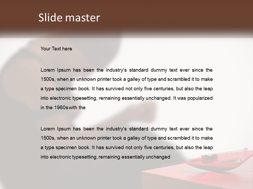 Older Sad Old PowerPoint Template