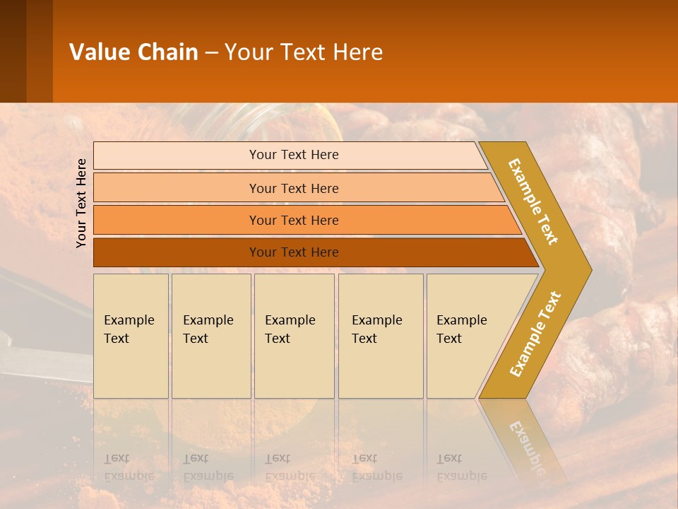 Sunset Caucasian Sea PowerPoint Template