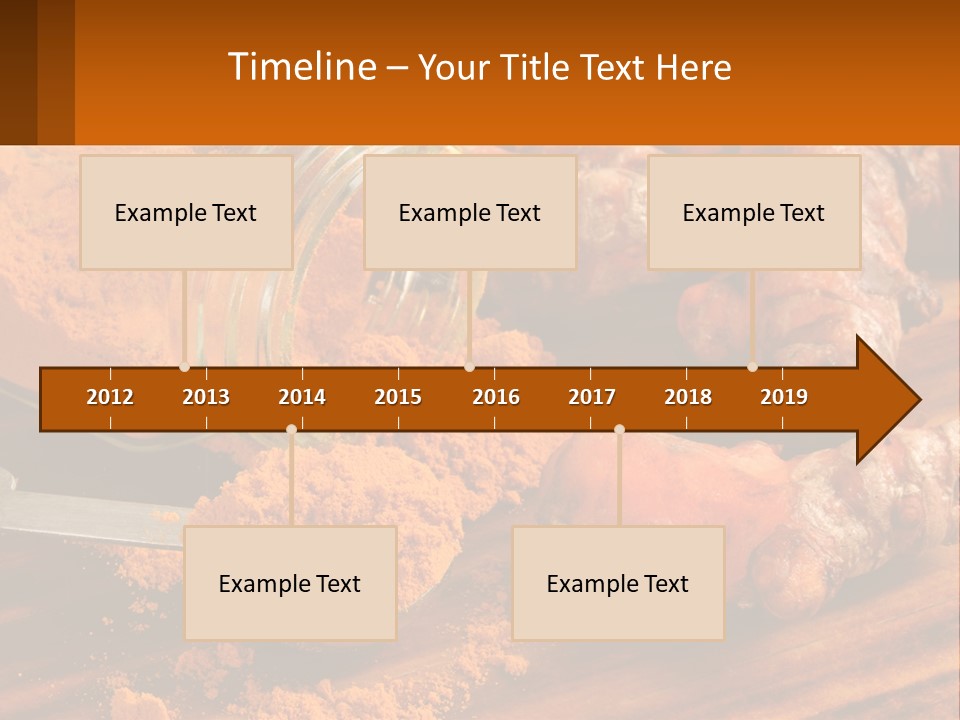 Sunset Caucasian Sea PowerPoint Template