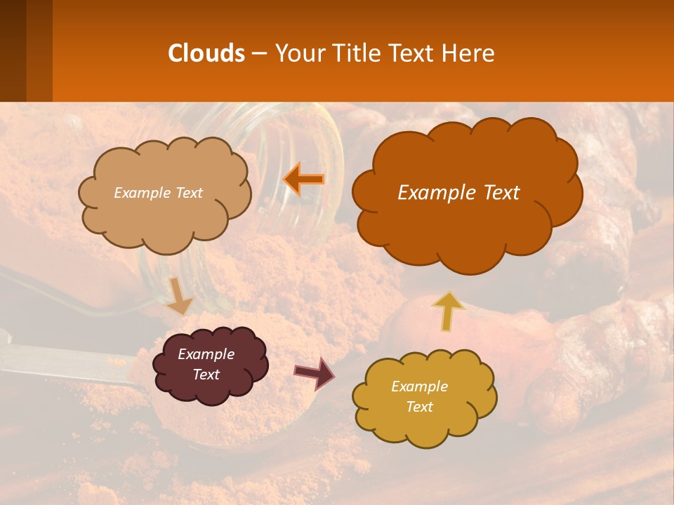 Sunset Caucasian Sea PowerPoint Template