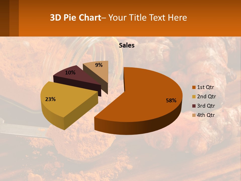 Sunset Caucasian Sea PowerPoint Template