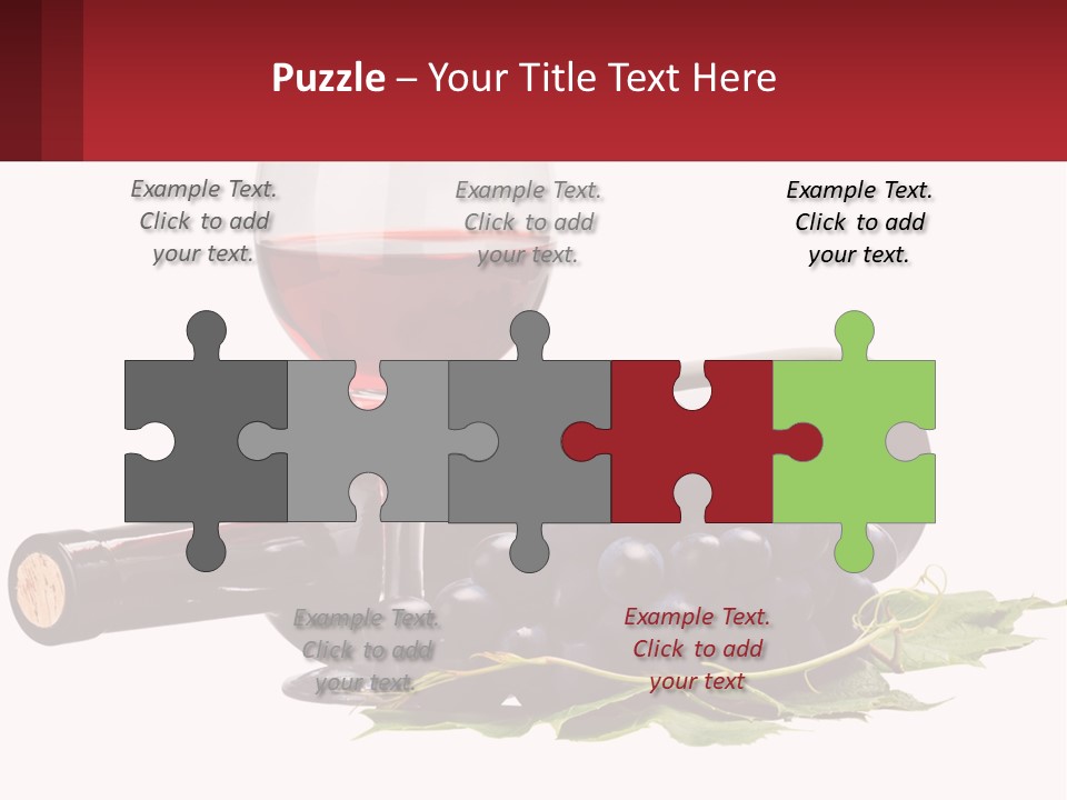 Caucasian Single Beach PowerPoint Template