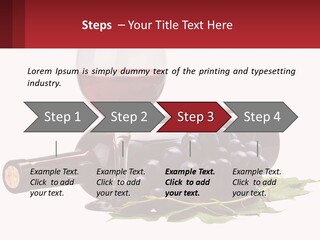 Caucasian Single Beach PowerPoint Template